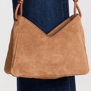 Staud Tan Suede Women's Bag
